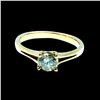 Image 1 : 0.48CT NATURAL DIAMOND 14K YELLOW GOLD RING