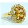 Image 2 : CITRINE 4.29CT 14K YELLOW GOLD RING