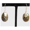 Image 1 : 10.74gm Silver & Natural gemstone Earrings