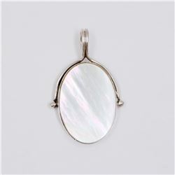 7.63gm Silver & Natural gemstone Pendant