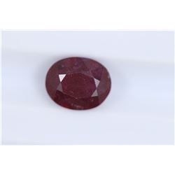 2.99ct Ruby Oval cut