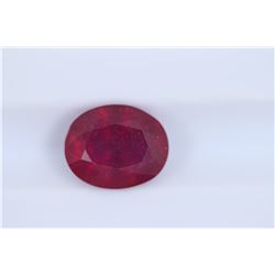 3.1ct Ruby Oval cut