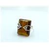 Image 1 : 9.4gm Silver Tiger Eye Ring