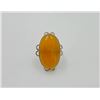 Image 3 : 10.82gm Silver Corneliam Ring