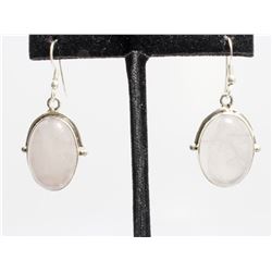 13.07gm Silver & Natural gemstone Earrings