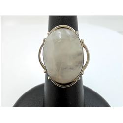 10.38gm Silver Moon Stone Ring