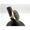 Image 2 : 12.36gm Silver Labrodorite Ring