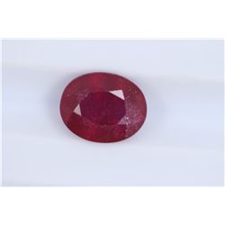3.15ct Ruby Oval cut