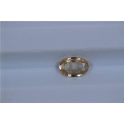0.44ct Yellow Sapphire Oval cut