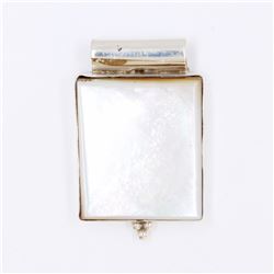 7.75gm Silver & Natural gemstone Pendant