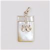 Image 1 : 8.8gm Silver & Natural gemstone Pendant