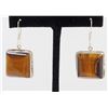 Image 1 : 15.47gm Silver & Natural gemstone Earrings