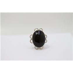10.32gm Silver Black Omex Ring