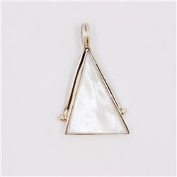 9.84gm Silver & Natural gemstone Pendant