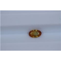 0.27ct Yellow Sapphire Oval cut