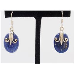 9.84gm Silver & Natural gemstone Earrings