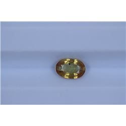 0.53ct Yellow Sapphire Oval cut
