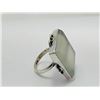 Image 2 : 12.09gm Silver Calsidonia Ring