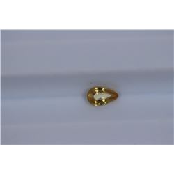 0.2ct Yellow Sapphire Pear cut