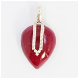 7.47gm Silver & Natural gemstone Pendant