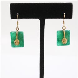 8.48gm Silver & Natural gemstone Earrings