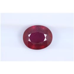 3.11ct Ruby Oval cut