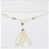 Image 2 : 39.26gm Silver & Natural gemstone Necklace