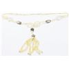 Image 2 : 53gm Silver & Natural gemstone Necklace
