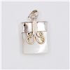 Image 1 : 9.95gm Silver & Natural gemstone Pendant