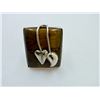 Image 1 : 10.35gm Silver Tiger Eye Ring