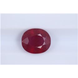 2.33ct Ruby Oval cut