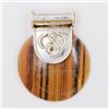 Image 1 : 8.85gm Silver & Natural gemstone Pendant