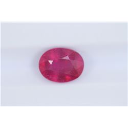 2.33ct Ruby Oval cut