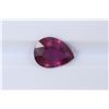 Image 1 : 1.96ct Ruby Pear cut