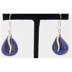 9.16gm Silver & Natural gemstone Earrings