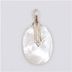 6.53gm Silver & Natural gemstone Pendant