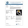 Image 3 : 1.5 CTW Intense Fancy Yellow Diamond Solitaire Classic Ring 18K White Gold - REF-218W2F - 37602