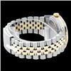 Image 2 : Rolex Ladies Two Tone 14K Gold/SS, Diam Dial & Diam/Ruby Bezel, Sapphire Crystal - REF-440X6Y