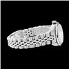 Image 3 : Rolex Men's Stainless Steel, QuickSet, Diam Dial & Diam/Sapphire Bezel - REF-521W3H