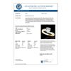 Image 3 : 1.4 CTW H-SI/I Certified Diamond Bypass Solitaire Ring 10K Yellow Gold - REF-190X9T - 35074