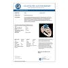 Image 3 : 2 CTW Intense Blue Diamond Solitaire Engagement Art Deco Ring 18K Rose Gold - REF-309X3T - 37979