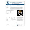 Image 3 : 1.5 CTW Intense Fancy Yellow Diamond Solitaire Classic Ring 18K White Gold - REF-218W2F - 37602