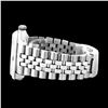 Image 4 : Rolex Men's Stainless Steel, QuickSet, Diam Dial & Diam/Sapphire Bezel - REF-521M2F
