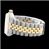 Image 4 : Rolex Ladies Two Tone 14K Gold/SS, Diamond Dial with Fluted Bezel, Sapphire Crystal - REF-326F6M