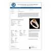 Image 3 : 2.07 CTW Intense Fancy Yellow Diamond Art Deco 3 Stone Ring 18K Rose Gold - REF-254H5A - 37785