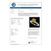 Image 3 : 2.50 CTW Certified Intense Yellow SI Diamond Solitaire Ring 10K White Gold - REF-836W4F - 32950