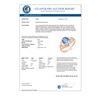 Image 2 : 2.53 CTW Blue Topaz & Diamond Ring 18K White Gold - REF-32M9H - 12668