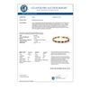 Image 2 : 12.05 CTW Tanzanite & Diamond Bracelet 10K Yellow Gold - REF-94T4M - 10904