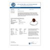 Image 2 : 1.54 CTW Garnet & Diamond Ring 10K White Gold - REF-22W2F - 12466