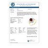 Image 2 : 1.11 CTW Garnet & Diamond Ring 10K Yellow Gold - REF-11K8W - 13607